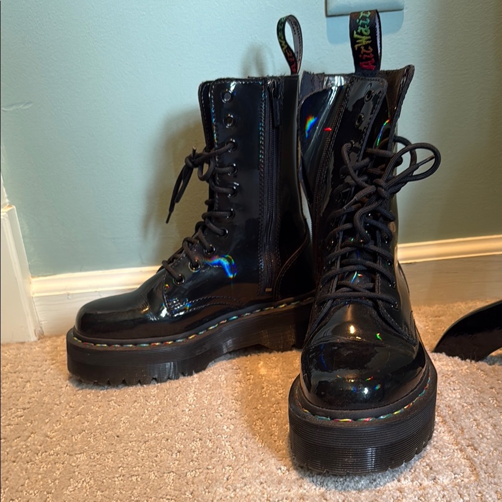 Doc Martin Pride Combat Boots
